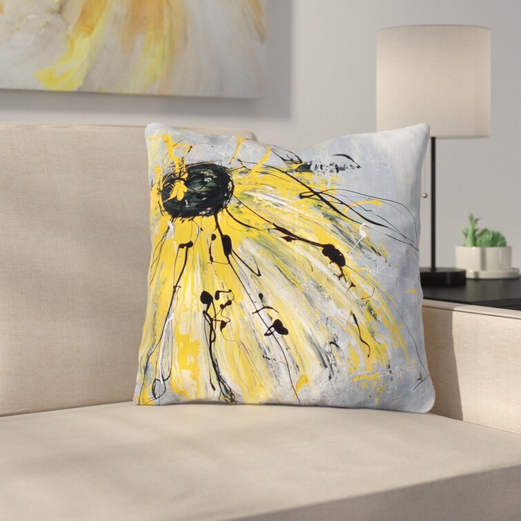 Wayfair yellow 2025 throw pillows